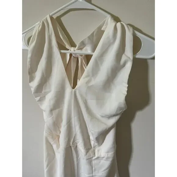 Abercrombie & Fitch White Halter Mini Dress - Picture 2 of 5